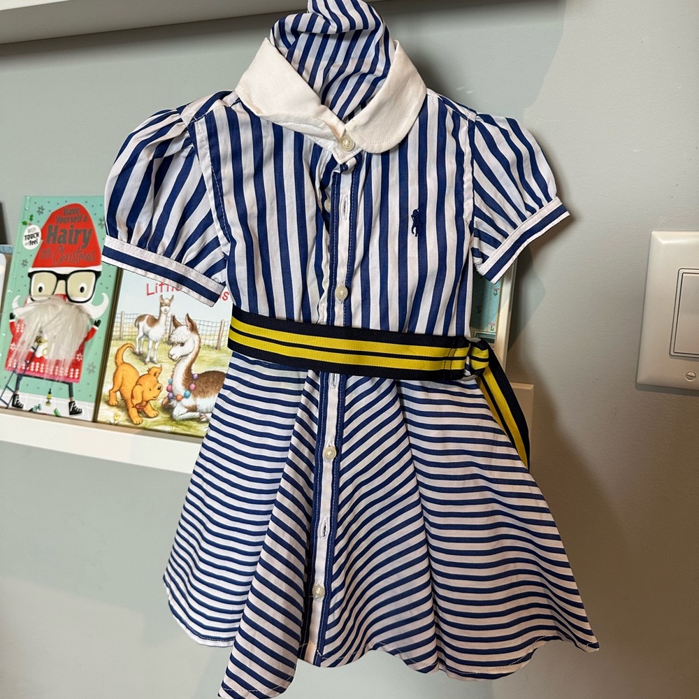 Ralph Lauren baby dress +underwear